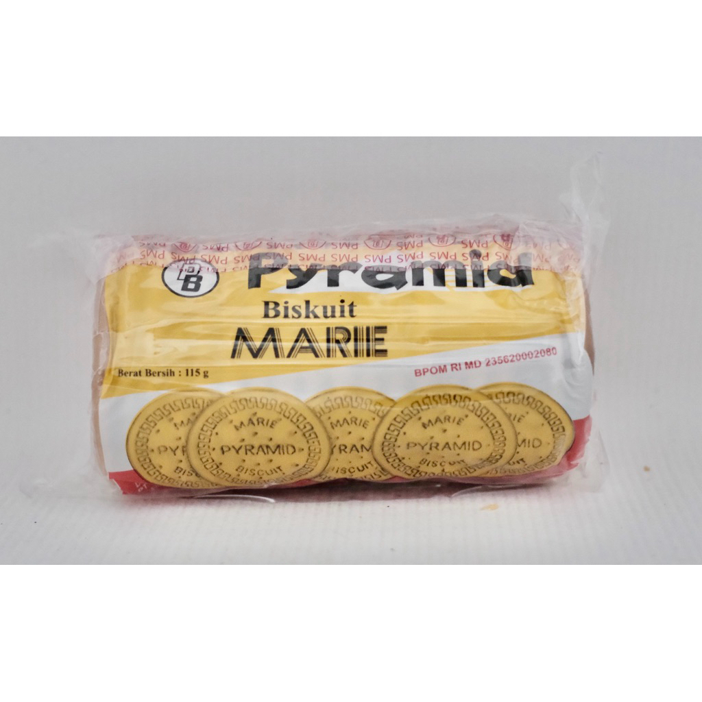 

Marie Biscuit Pyramid Biskuit Jadul 1 Pcs