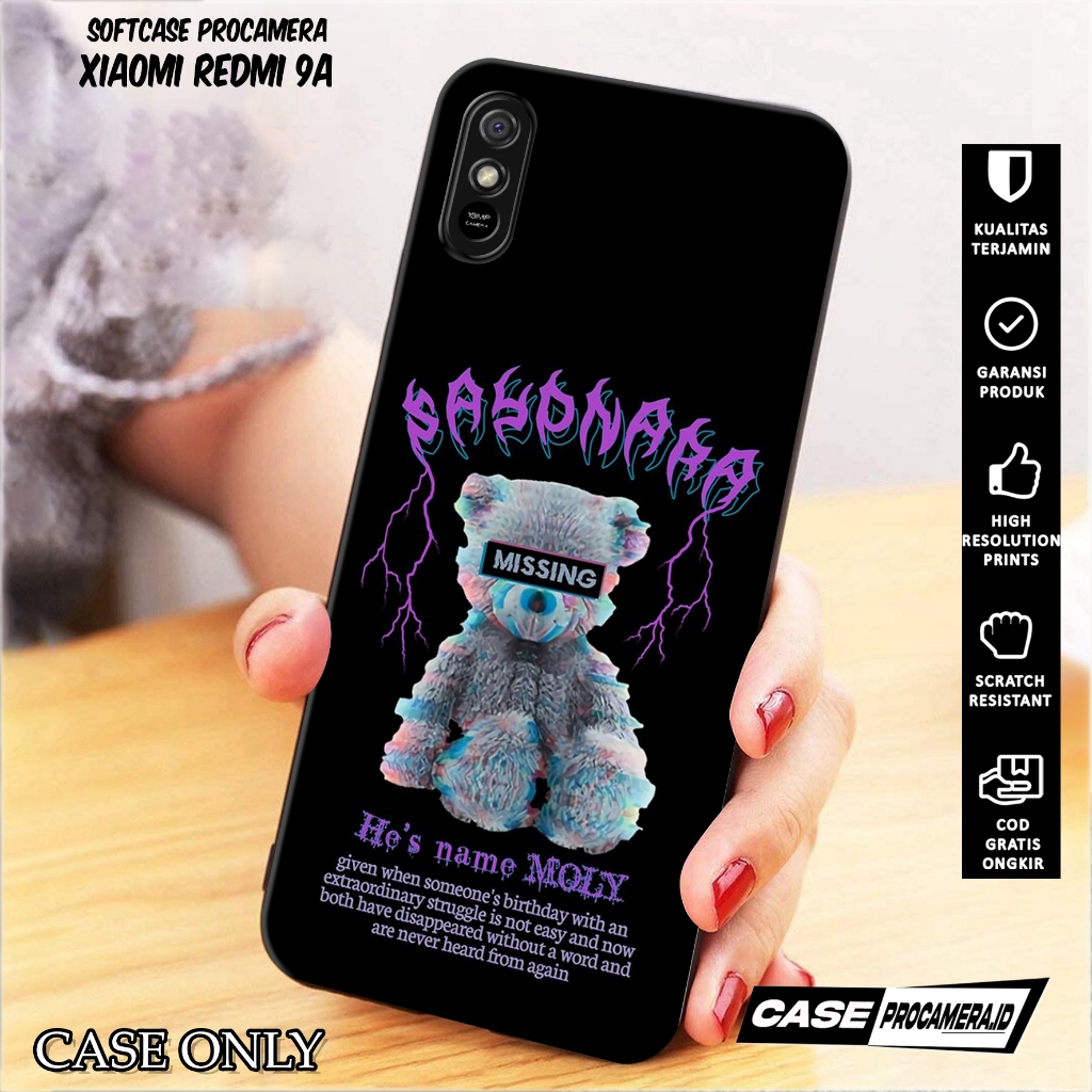 Case XIAOMI REDMI 9A - Casing XIAOMI REDMI 9A [ BNKA ] Silikon XIAOMI REDMI 9A  - Kesing Hp - Casing