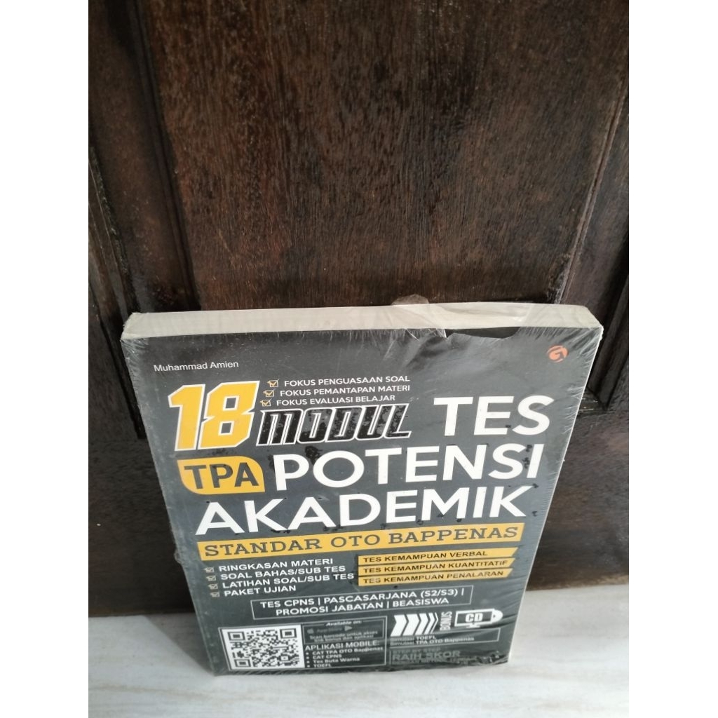 ORIGINAL 18 MODUL TES TPA AKADEMIK STANDAR OTO BAPPENAS