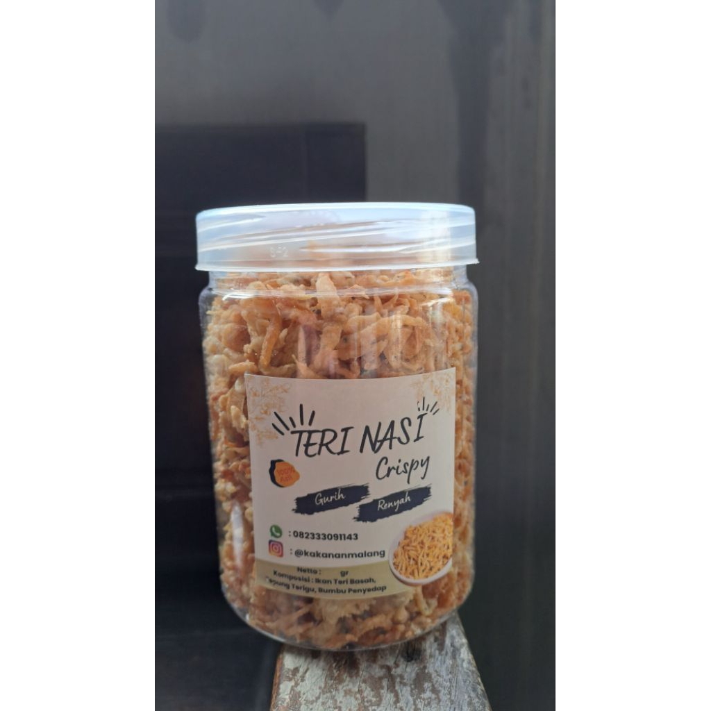 

TERI NASI CRISPY