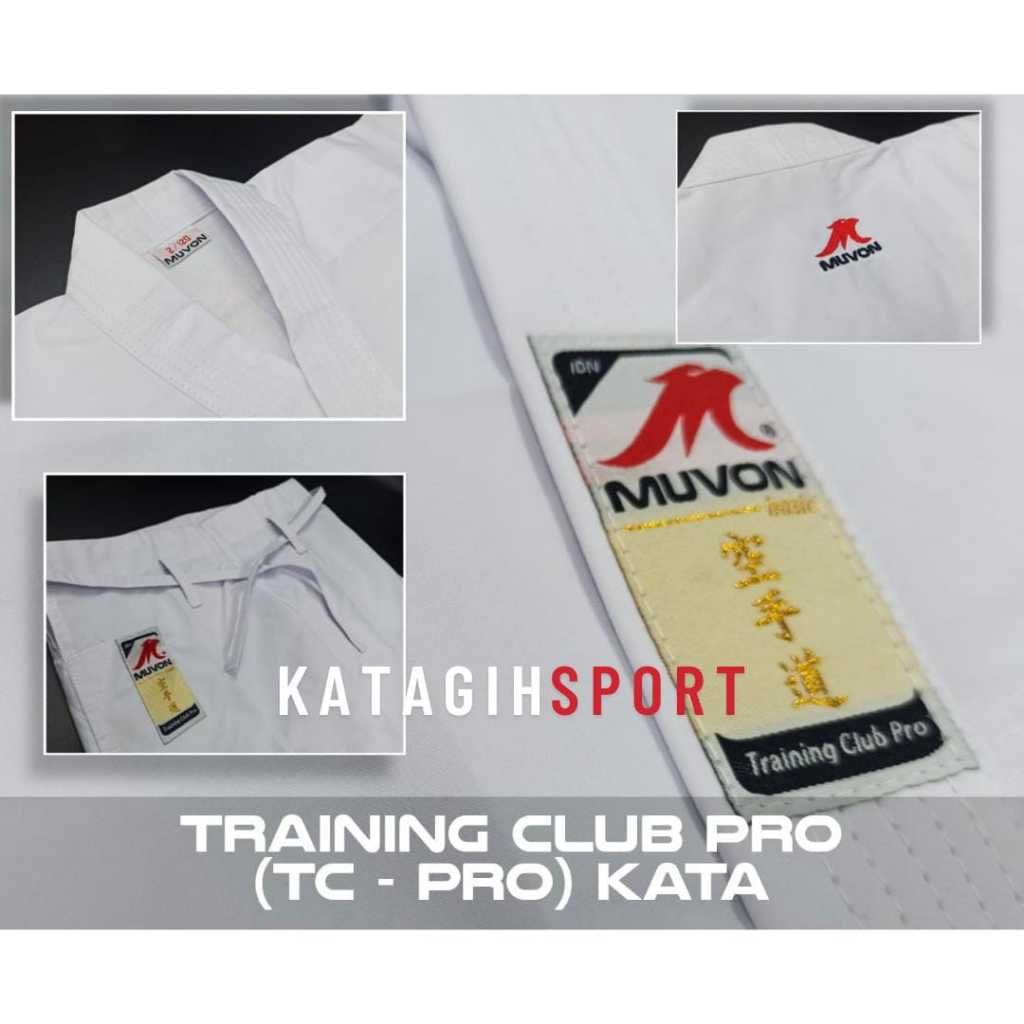BAJU KARATE GI TC PRO KATA MUVON ORIGINAL / TC PRO KATA MUVON