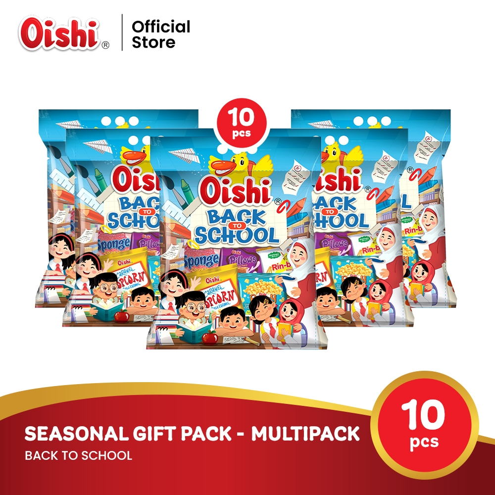 

NO_MORE Oishi Seasonal Gift Pack - Multipack 10 pcs