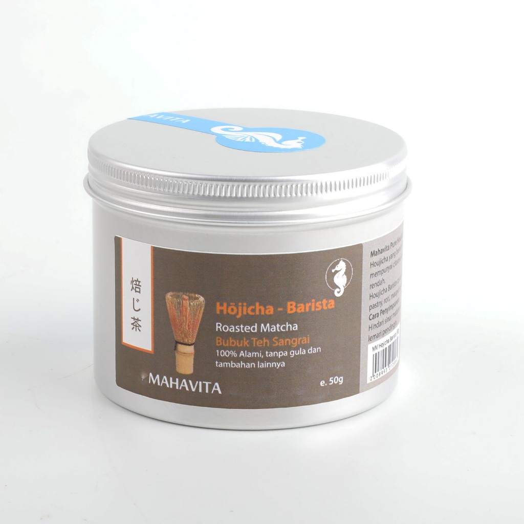 

Mahavita Hojicha / roasted matcha bubuk teh sangrai jepang grade Barista/ culinary