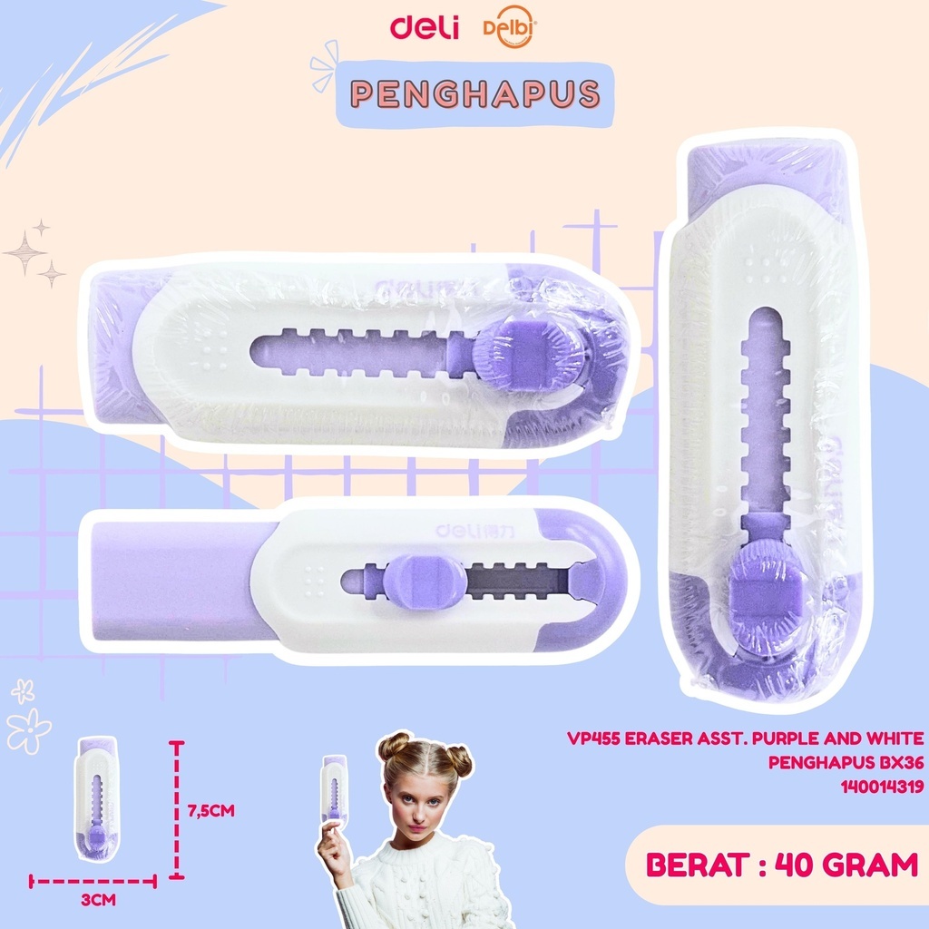 

ERASER PENGHAPUS CANTIK