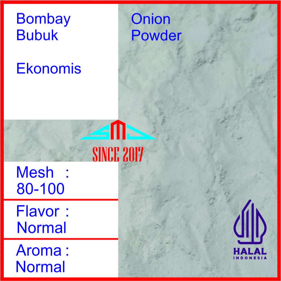 

Bawang Bombay Bubuk Murni 1 kg / Pure Onion Powder 1000 gr LINYI Bombai / Rempah / Bumbu Masak / Spices