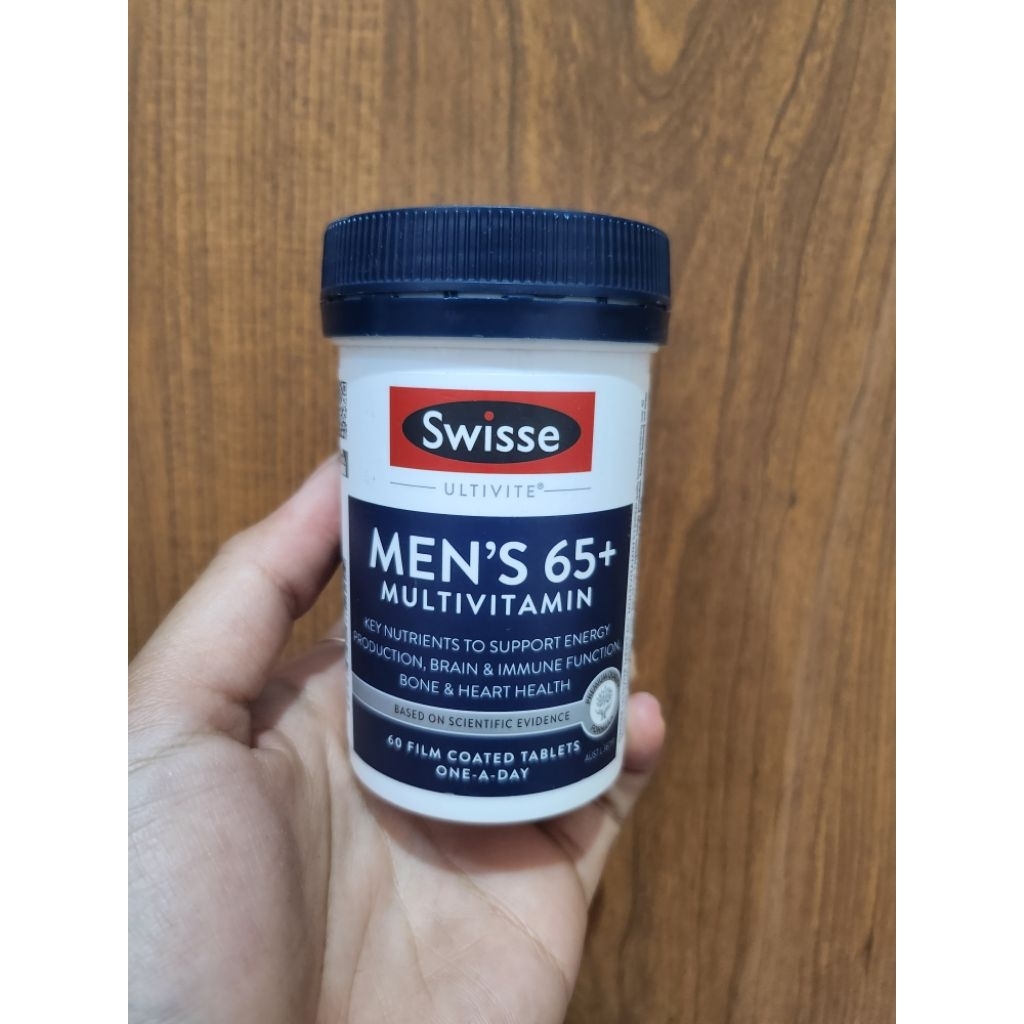 Swisse Mens Multivitamin 65+ 60 Tablets