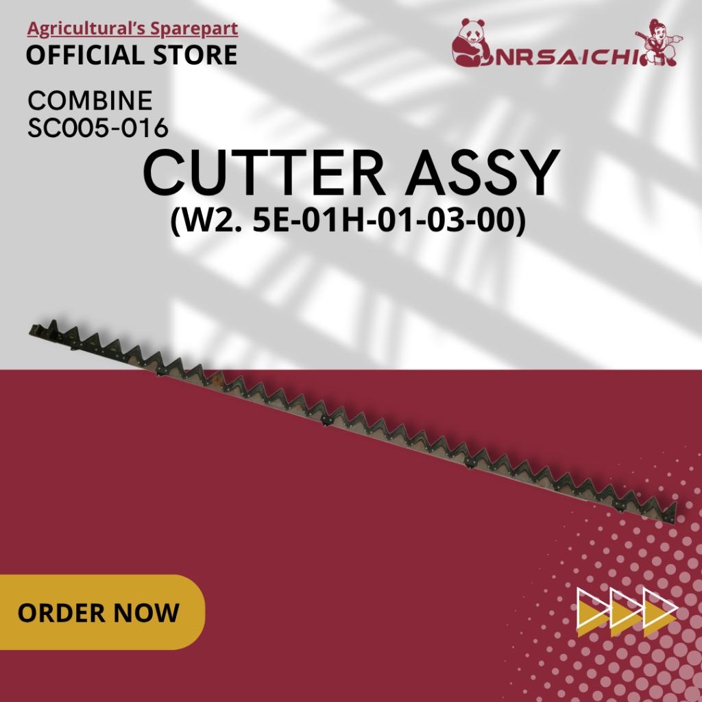 Cutter Assy Pisau Set Combine Yanmar Kubota DC35 110 DC70 DC60  BIMO MAXXI 102 | nrsaichi