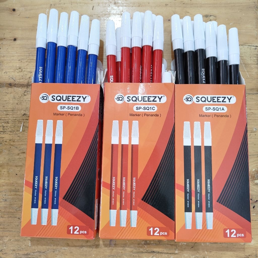 

1 Pak Spidol Marker Kecil isi 12 Pcs