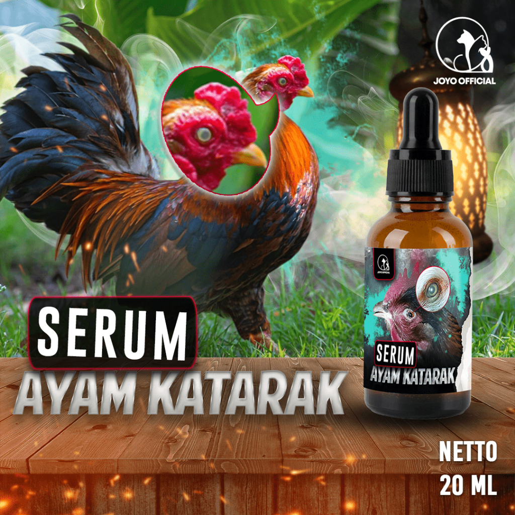 SERUM AYAM  KATARAK 20 ML | OBAT KATARAK AYAM | MATA AYAM KATARAK