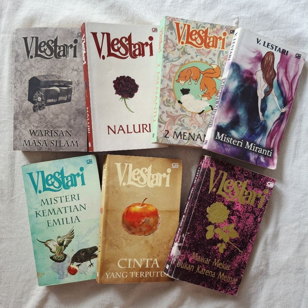 Buku Novel V. Lestari V Lestari Misteri Kematian Emilia 2 Menantu Mawar Mekar Bukan Karena Memar Cin