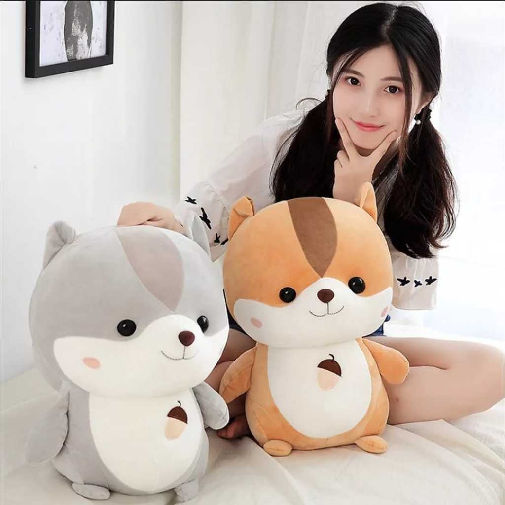 Boneka Tupai imut dan lucu 25cm boneka hadiah anak mewah