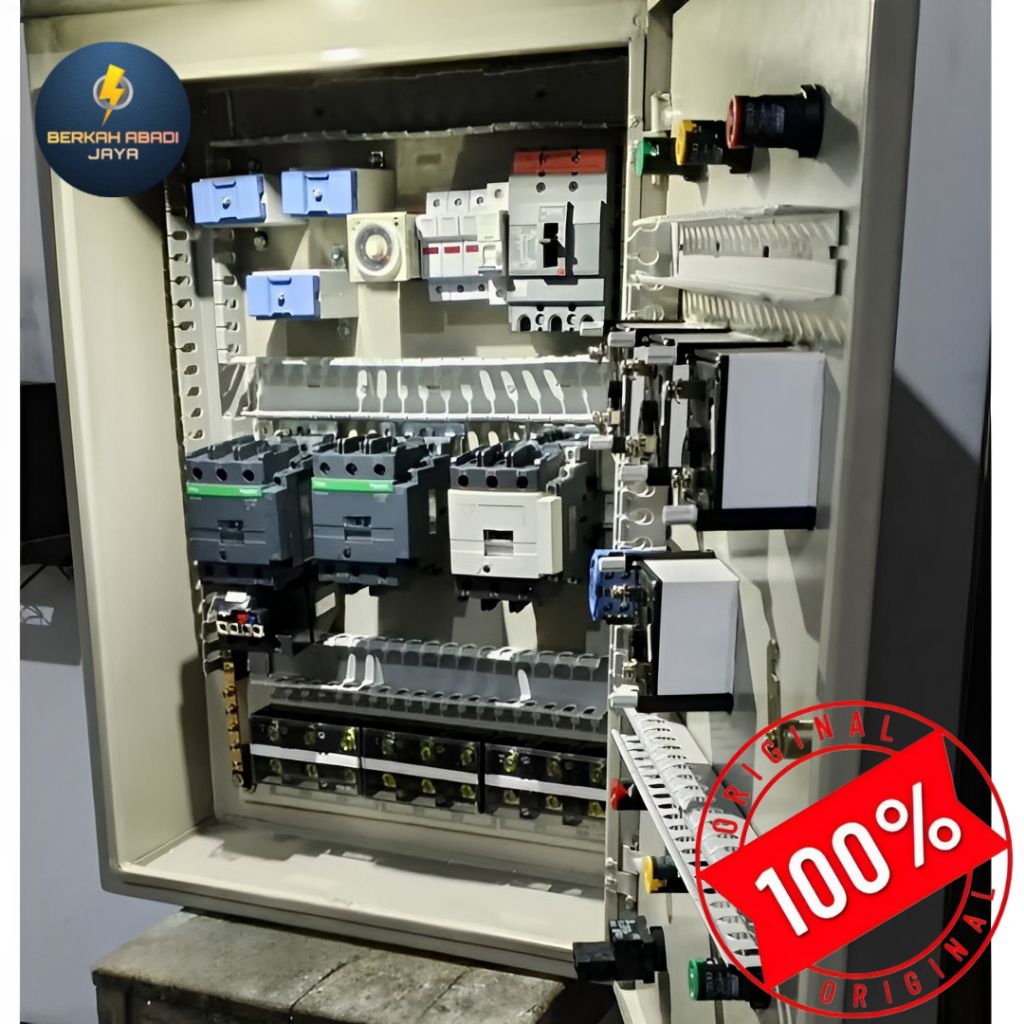 panel star delta 37kw / 45kw analog meter