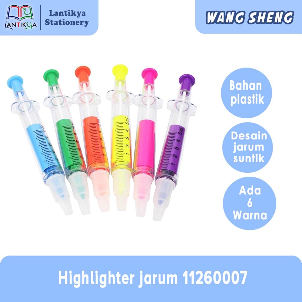 

Highlighters stabilo Jarum suntik 11260007 / stabilo 1 PCS