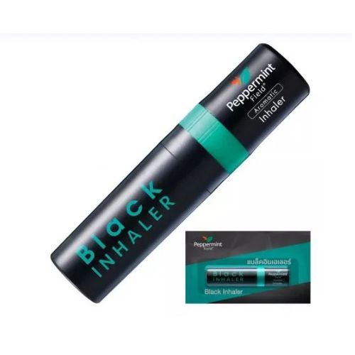 Inhaler, Peppermint Black Inhaler, Made in Thailand