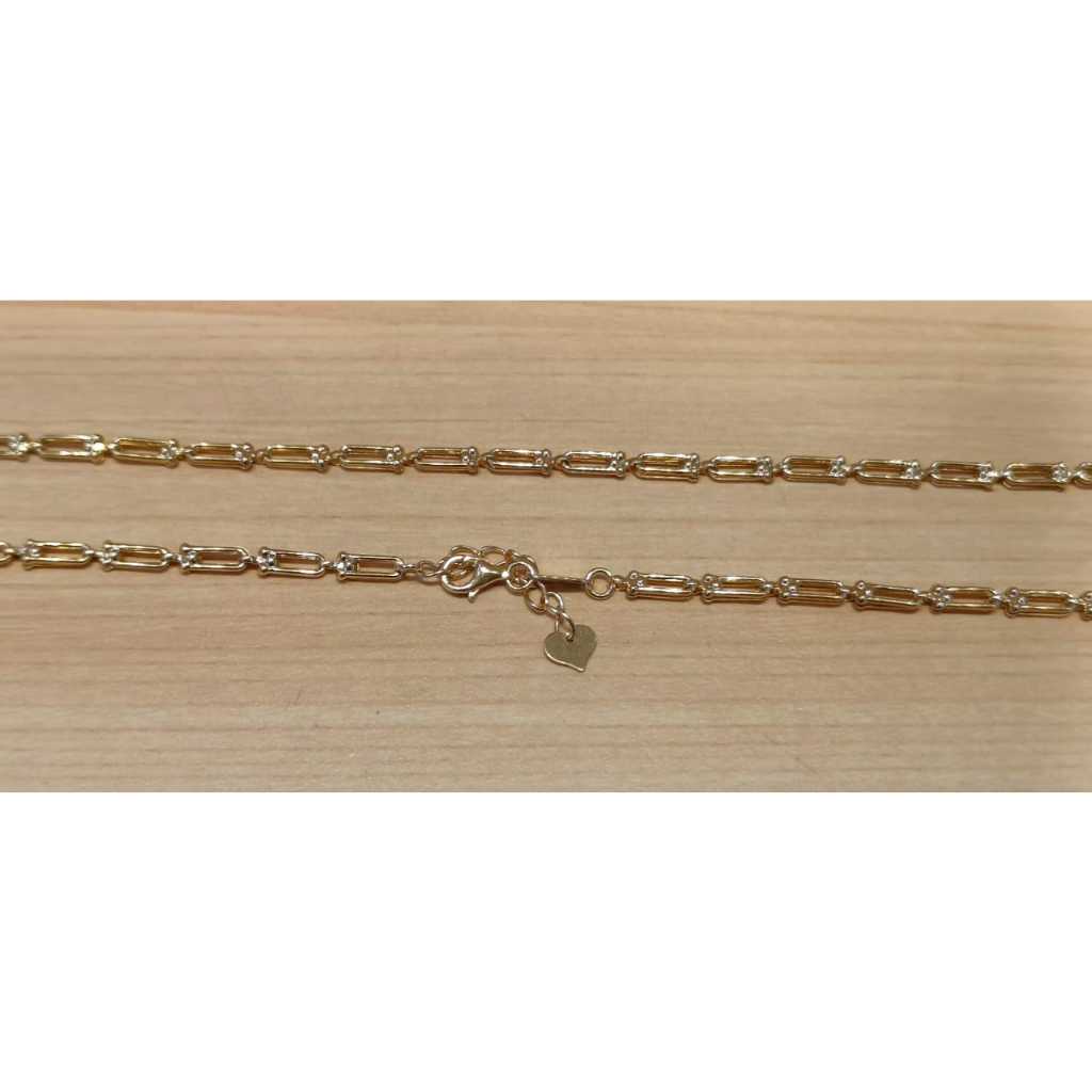 EMAS MUDA kalung rantai tiffany kadar 375%