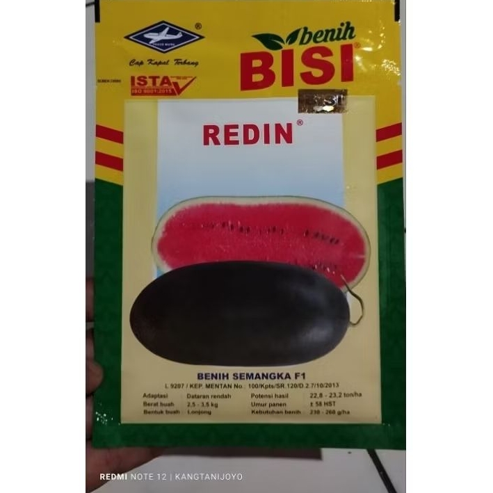 BENIH SEMANGKA REDIN F1 ORIGINAL PRODUK