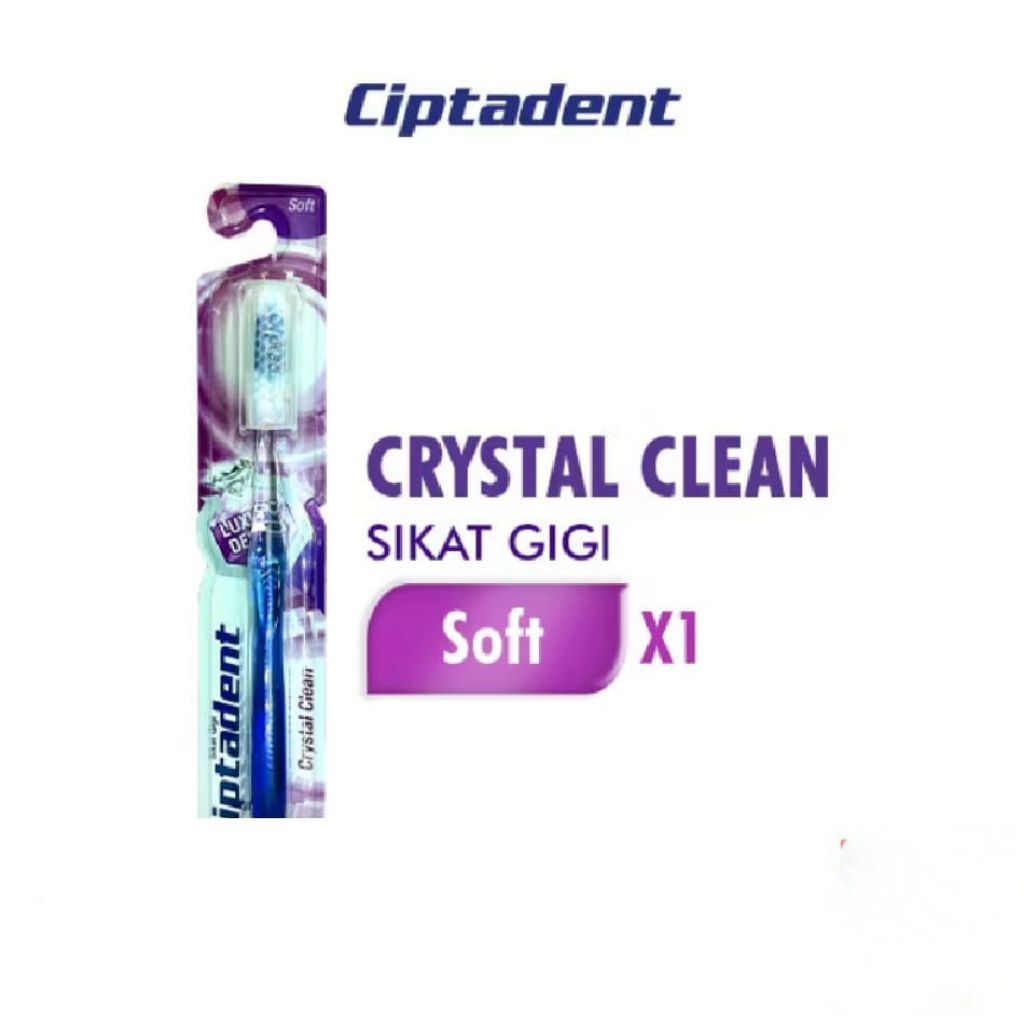 sikat gigi/Ciptadent sikat Gigi crystal soft murah