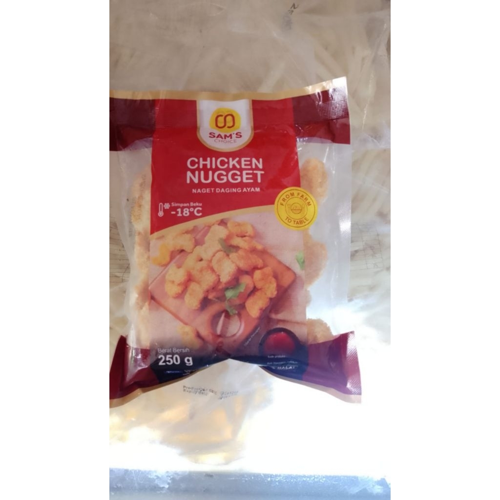 

Nugget Sam's Choice 250gr