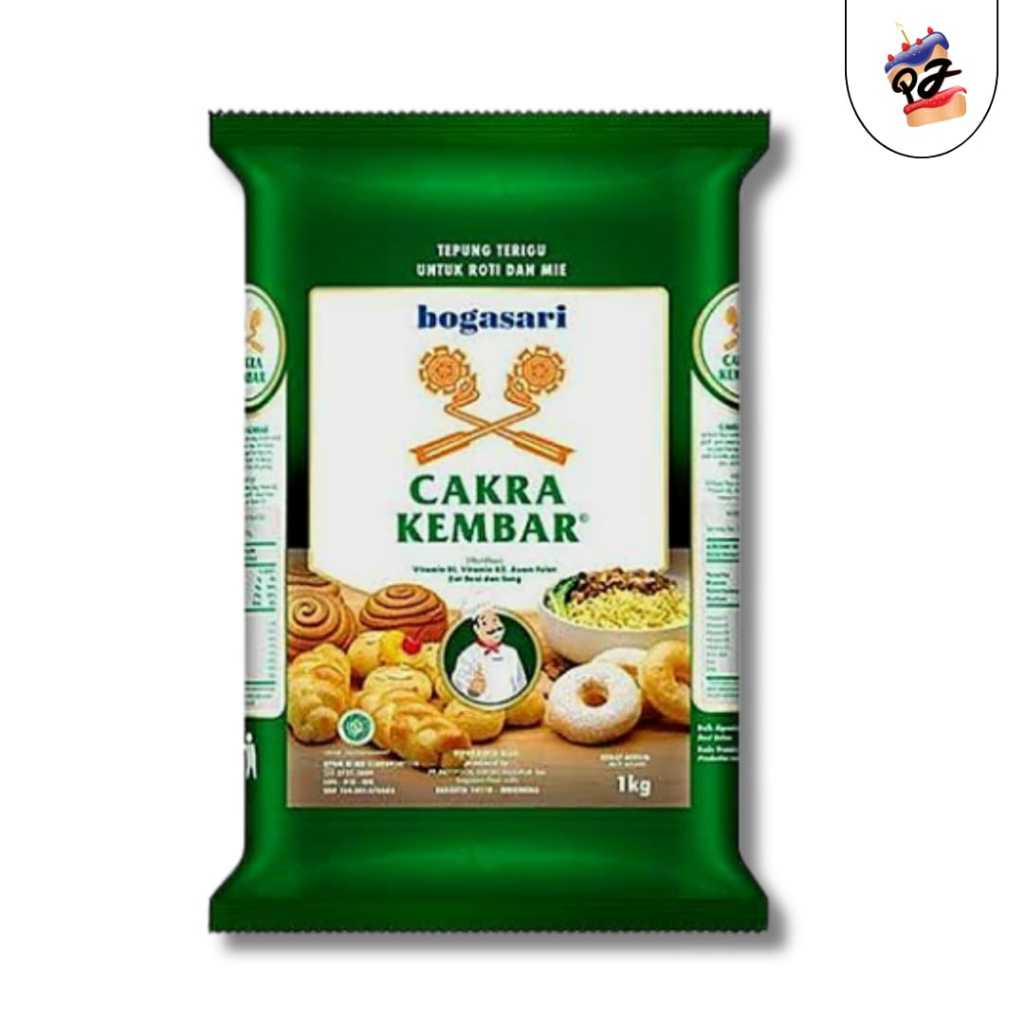 

TEPUNG TERIGU BOGASARI PREMIUM CAKRA 1 KG