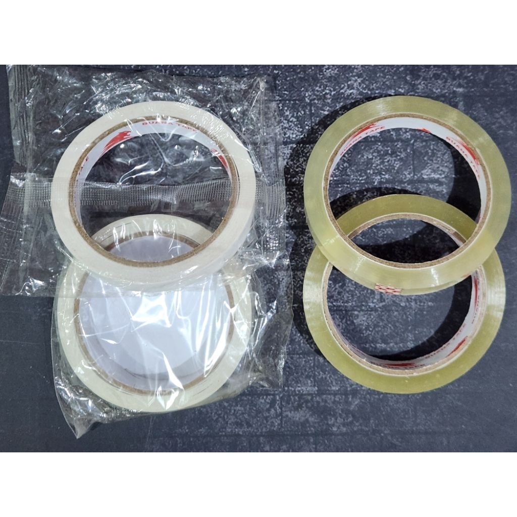 

[1 ROLL] LAKBAN / DOUBLE TAPE / CELLOTAPE / SELOTIP