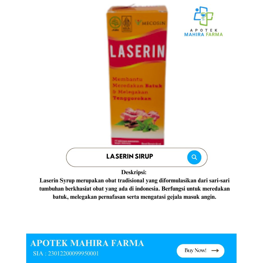 

Laserin sirup 60 ml