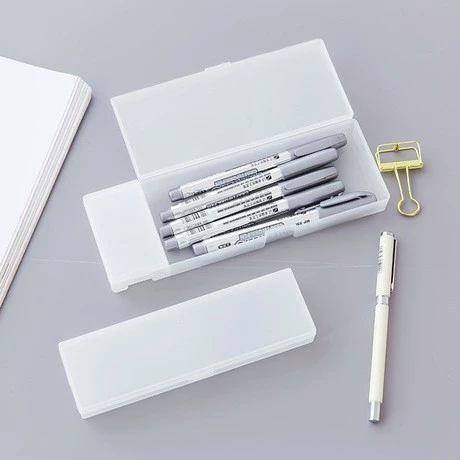 

Kotak Pensil Transparan Ala Korea I Korean Colorful Transparent Pencil Case