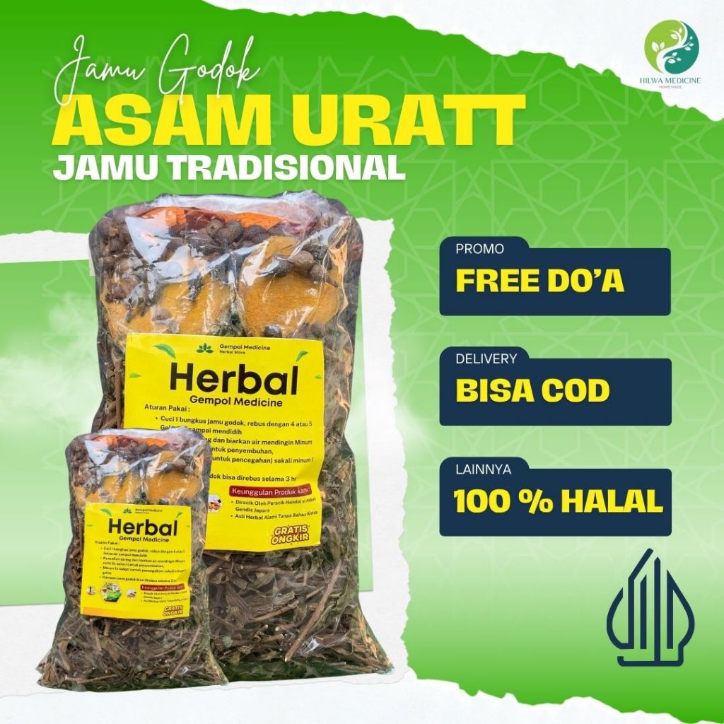 

JAMU ASAM URAT PALING MANJUR / JAMU GODOKAN UNTUK PENYAKIT ASAM URAT / ASAM URAT HERBAL