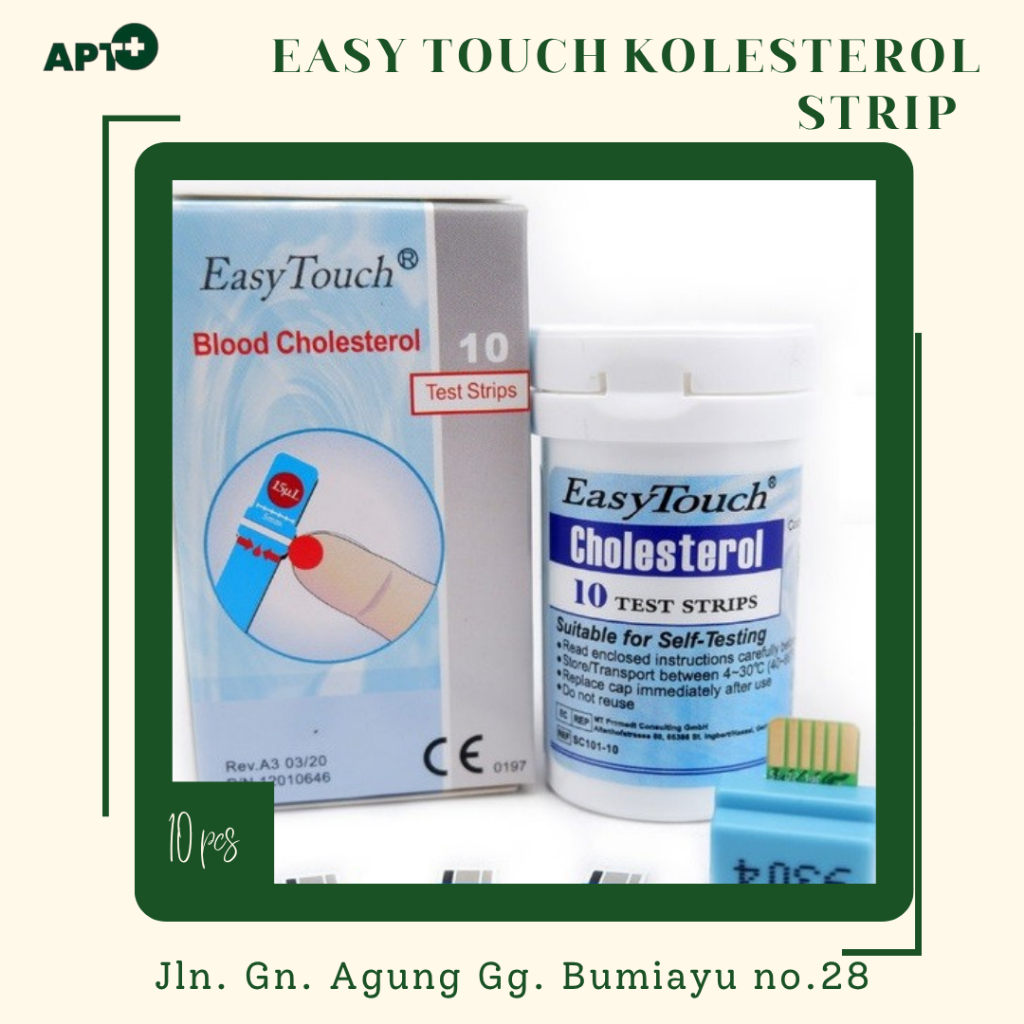 EASY TOUCH Strip Kolesterol / Strip Kolesterol Easy Touch