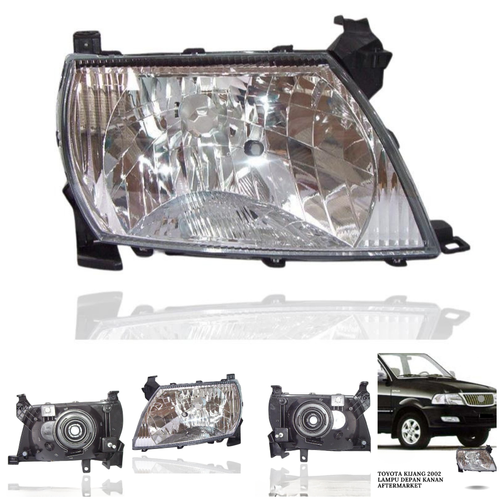 HEAD LAMP LAMPU DEPAN KIJANG KAPSUL 2003 2004 MERK TYC