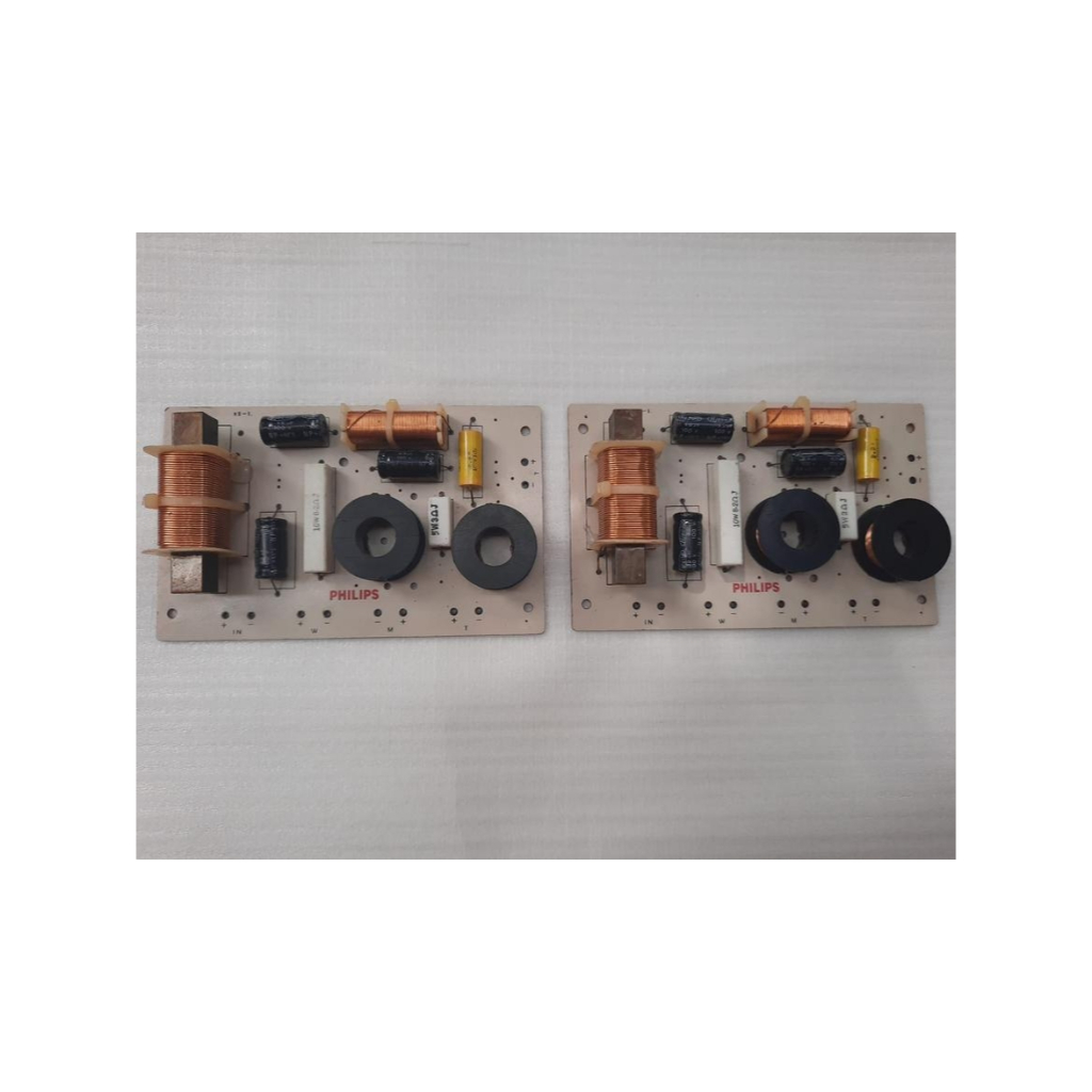 Crossover Pasif Speaker Box Home Audio Salon 3 Way PHILIPS Original