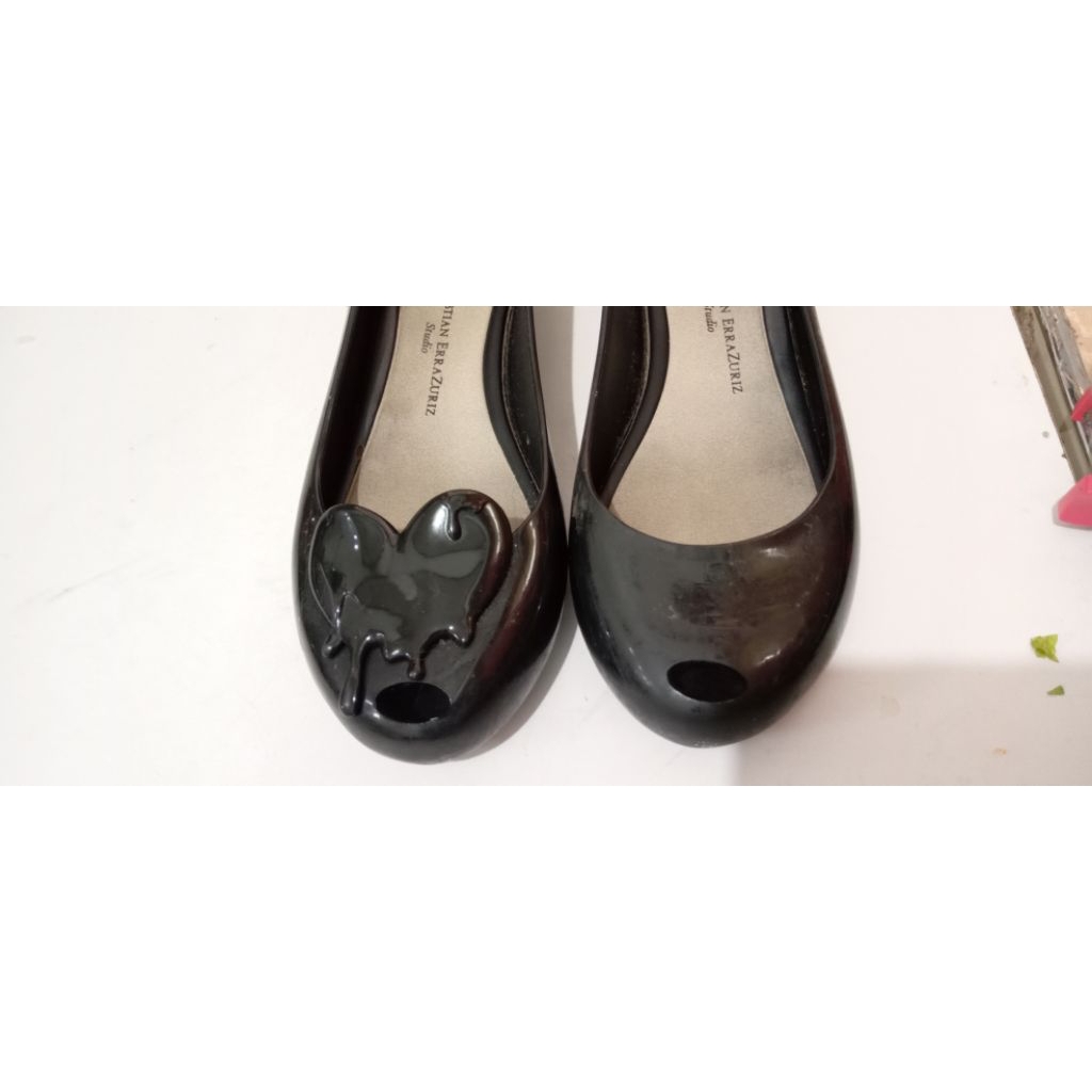 Preloved flat shoes Melissa