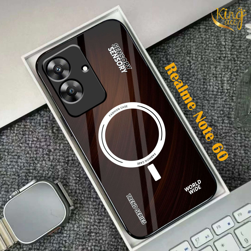 Case Hp Glass Kilau For REALME NOTE 60 - Casing Hp REALME NOTE 60 - K70