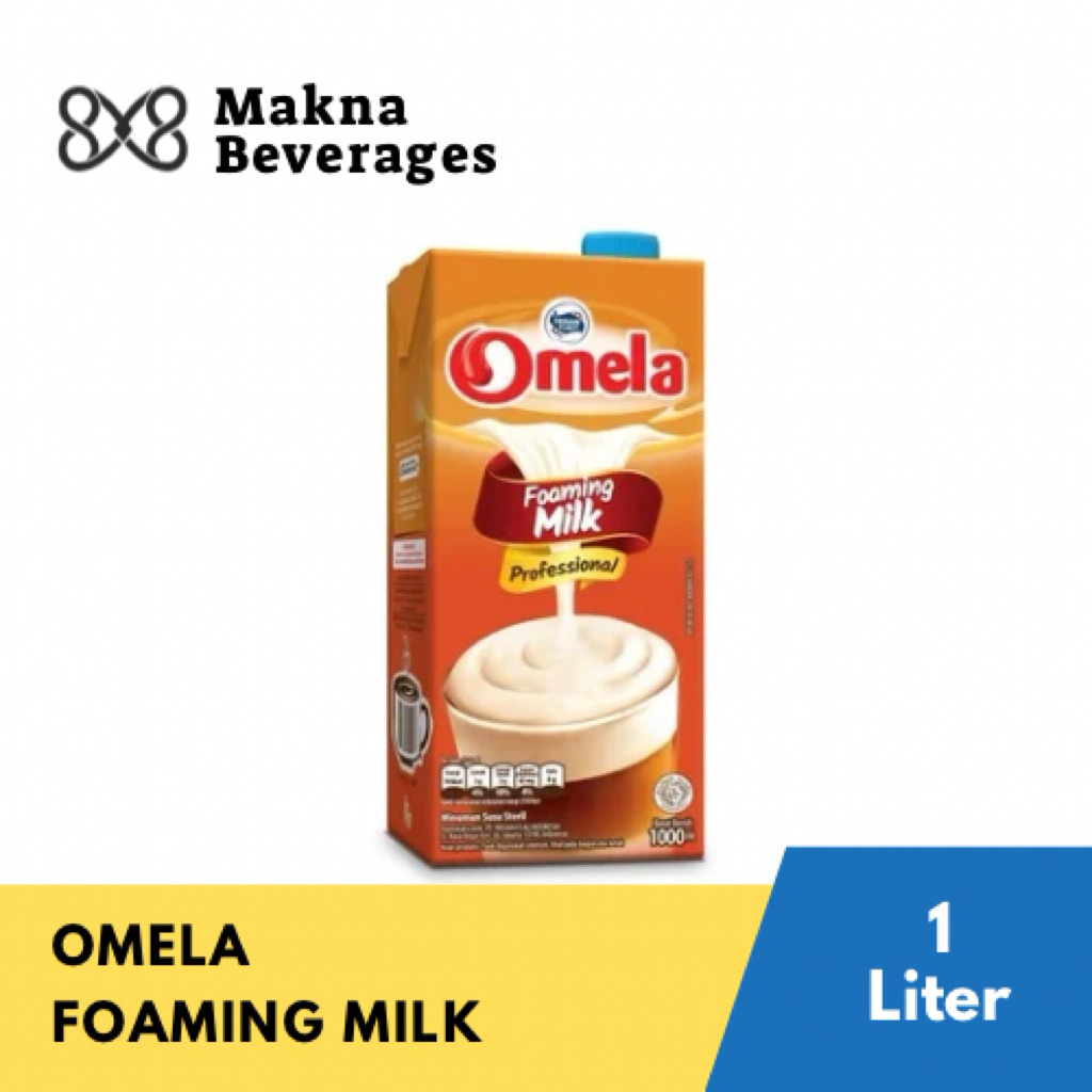 

[PER PCS] FRISIAN FLAG OMELA FOAMING MILK PROFESSIONAL 1 LITER
