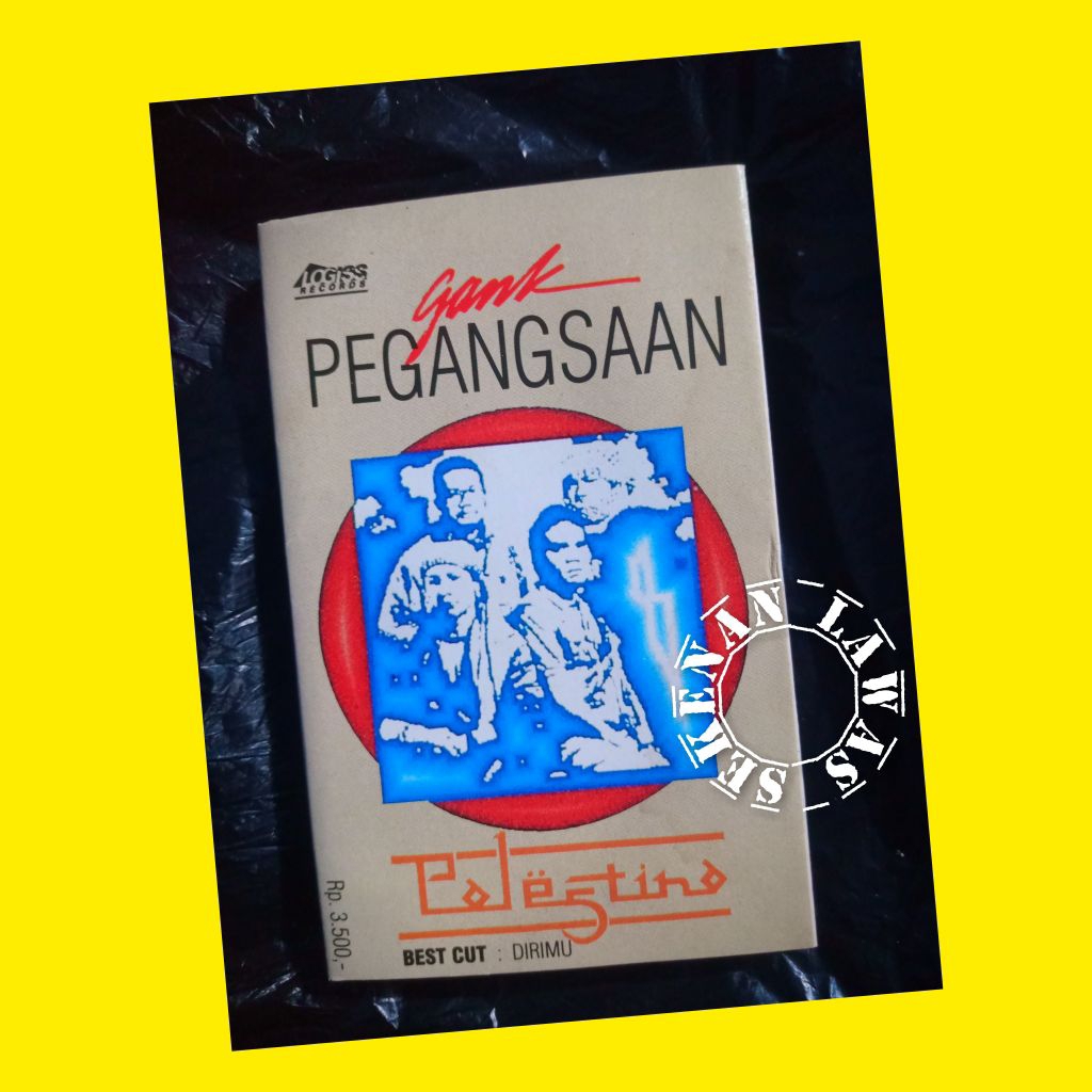 Kaset Gank Pegangsaan - Palestina (Mulus) /Keenan Nasution, Fariz RM