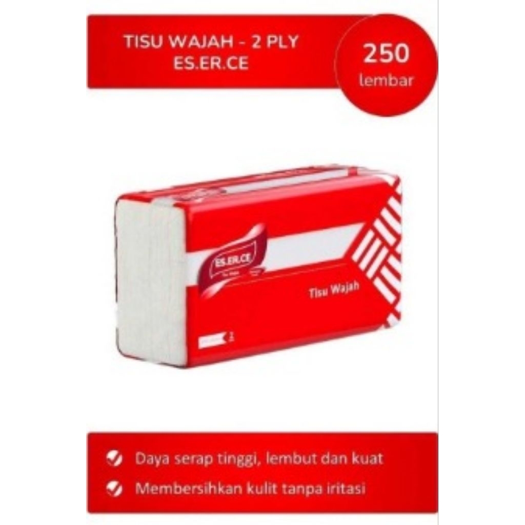 Tissue Es.Er.Ce 250 lembar