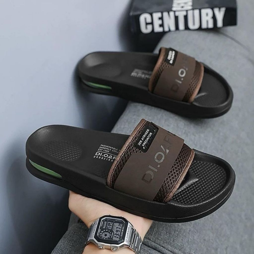 Sandal predatot/ Sandal slop / Sandal Slide / Sandal Slide Pria Wanita / Sendal Pria / Sol super lem