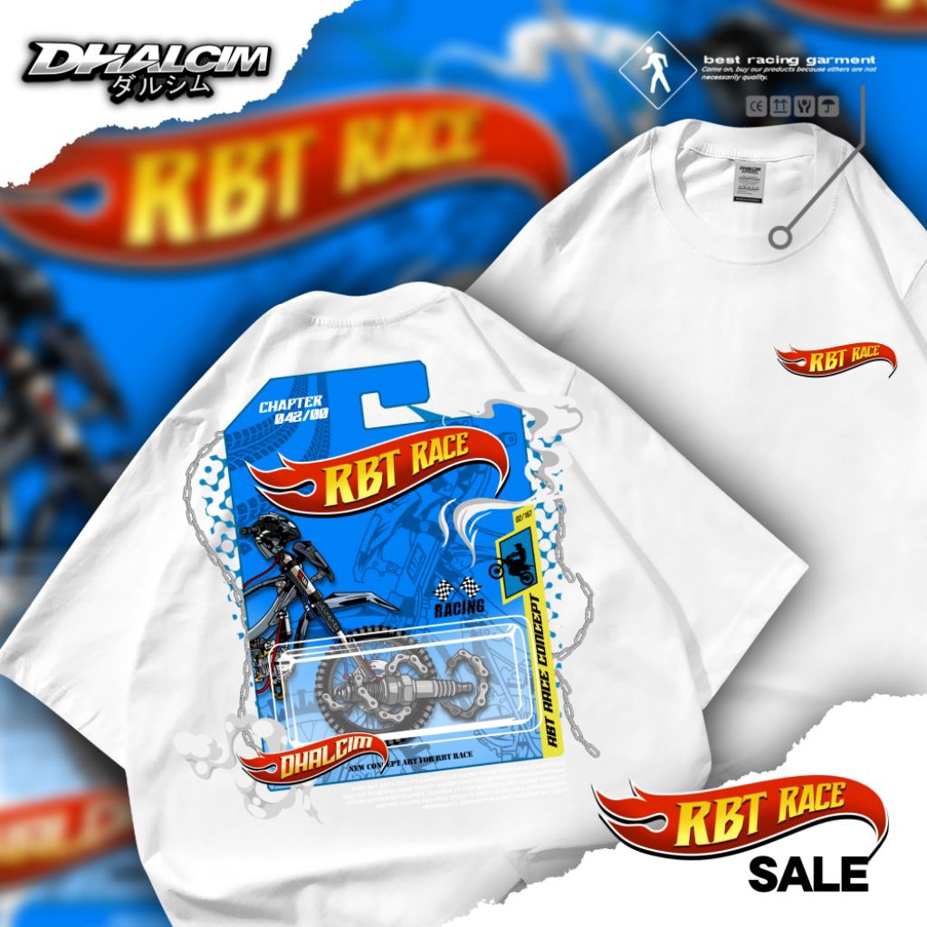 KAOS DISTRO RBT RACE RACING FUL DESAIN | KAOS DISTRO RBT RACE, KAOS RBT RACING, KAOS DISTRO RACING R
