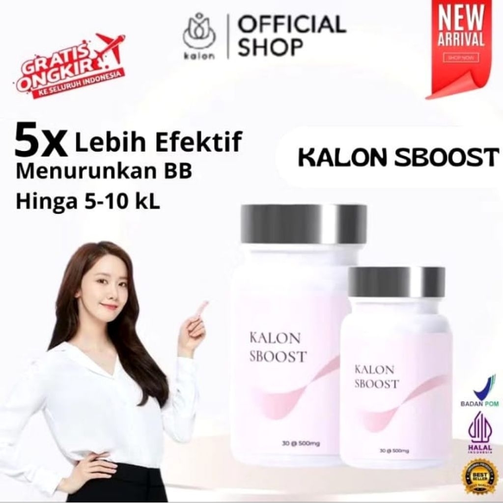 

Promo!! Kalon Sboost Premium Kapsul Pelangsing Badan Pembakar Lemak Dan Penurun Berat Badan Original HALAL DAN BPOM