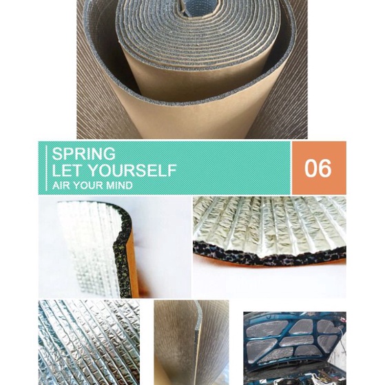 ALUMINIUM FOIL PEREDAM PANAS MOBIL PEREDAM PANAS PABRIK