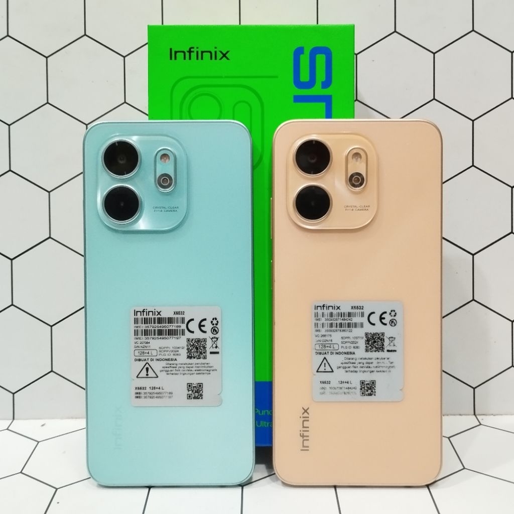 INFINIX SMART 9 4/128GB 4/64GB HP SECOND BEKAS FULLSET