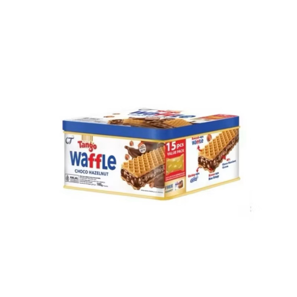 

TANGO WAFFLE CHOCO HAZELNUT TIN 105 GR