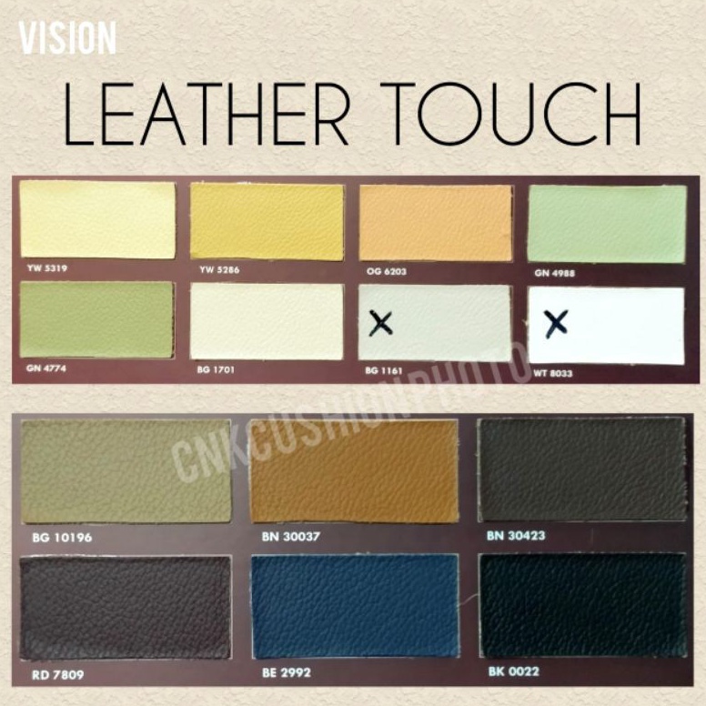 KODE V25H KAIN OSKAR  SPON  KULIT SINTETIS SOFA JOK VISION  LEATHER TOUCH