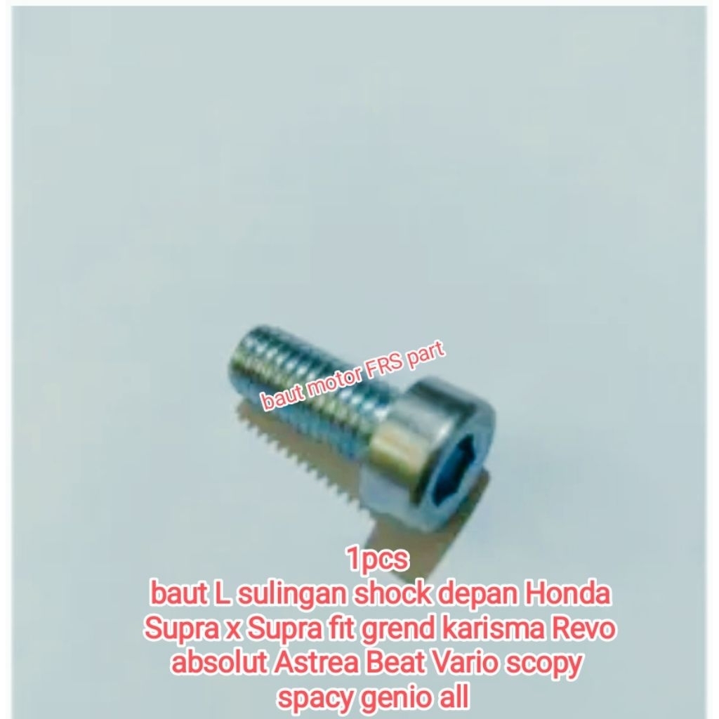 1pcs baut L sulingan shock depan Honda matick Honda bebek