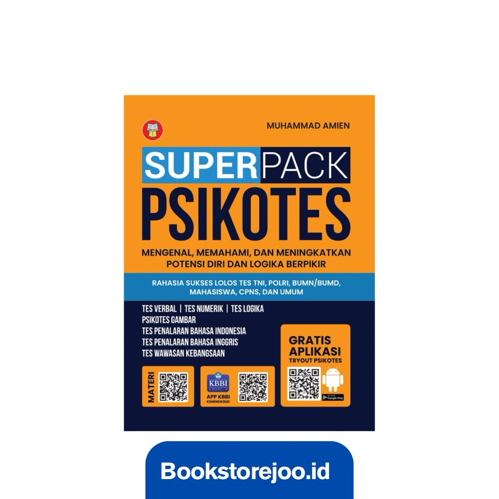 Buku Superpack Psikotes ( Psikotes Kerja, Tni Polri, Tes Kedinasan dan Cpns) - Muhammad Amin