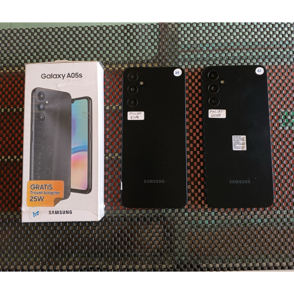 SAMSUNG A05S RAM 6/128 SECOND ORIGINAL/HP SAMSUNG A05s SECOND