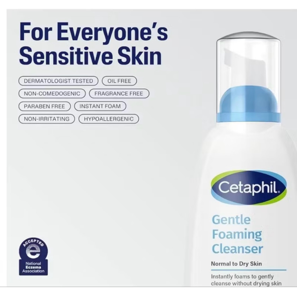 CETAPHIL GENTLE FOAMING CLEANSER 237 ML