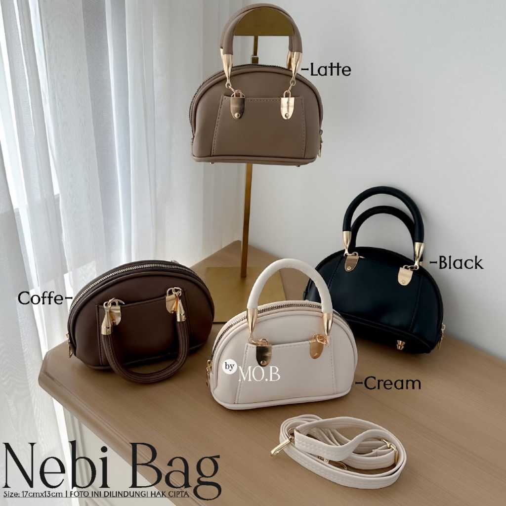 Neby Hand Bag Local Leather Premium Tas Local By MO.B