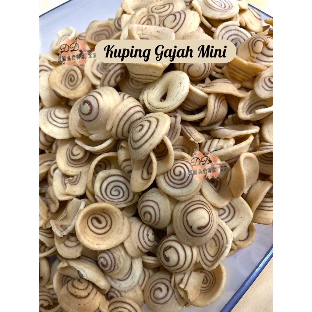 

KUPING GAJAH MINI CREAM 250gr / KUPING GAJAH CONTONG MINI