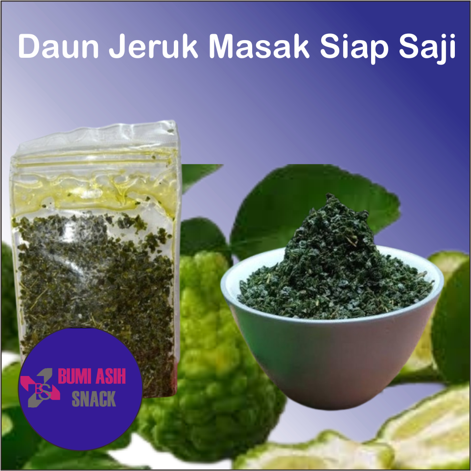 

DAUN JERUK SIAP SAJI BUBUK 100 % MURNI