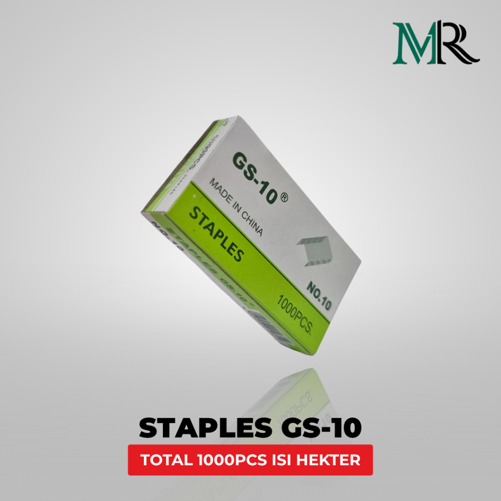 

Isi Hekter / Staples No. 10 - 1 Box Kecil Isi ±1000pcs - Tajam & Berkualitas
